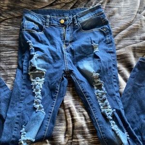 Ripped jeans
